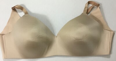 Soma Women s Vanishing Back Wireless Bra Beige Size 36B