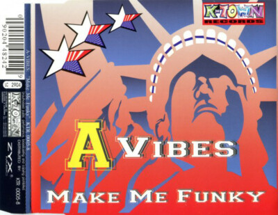 A-Vibes    Make Me Funky (CD Single, New)