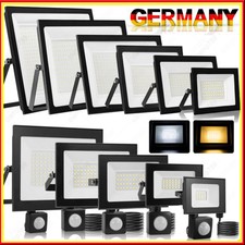 LED Fluter Mit Bewegungsmelder 10/20/30/50/10...