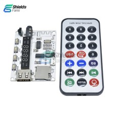 Wireless Audio Bluetooth MP3 FM Decoder Board Remote Module USB TF Radio For Car