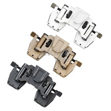 CNC Metal Modular Dual Binocular Bridge Helmet Night Vision NVG Dovetail Mount
