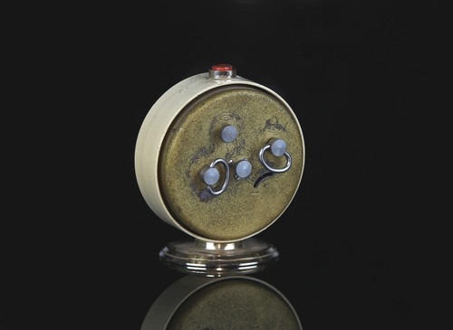 Sowjetische Vintage Mechanische Uhr SLAVA Tischuhr UdSSR - Bild 7 von 8
