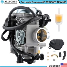 Carburetor Carb For Honda Foreman 450 TRX450ES TRX450S TRX450FE FM 4x4 1998-2004