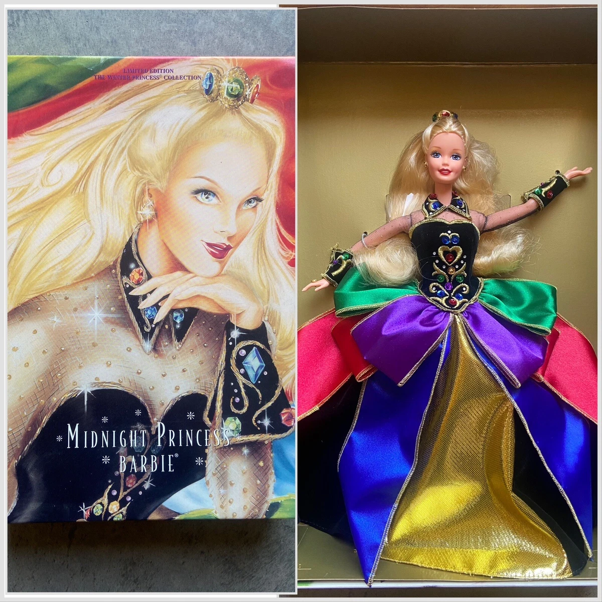 Barbie midnight princess clearance
