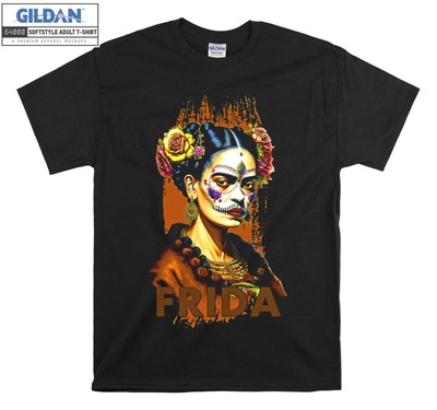 Frida schönes Mädchen Rose Tattoo T-Shirt Geschenk Hoodie Tshirt Herren Damen Unisex F92