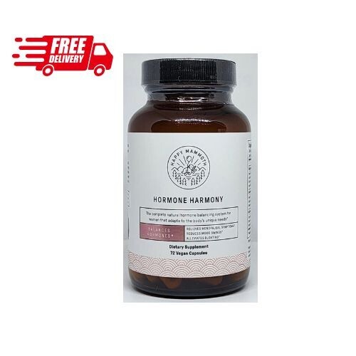 Happy Mammoth Hormone Harmony Exp 12/26 FREE Same Day Ship BEWARE COUNTERFEITS