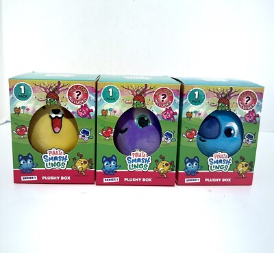 Pinata Smashlings Series 1  Plushy Box NEW ITEM**  Set Of 3, 