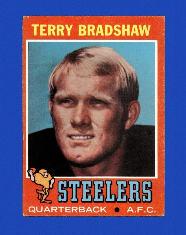Terry Bradshaw trading card