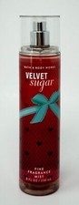 1 NEW BATH  BODY WORKS VELVET SUGAR FINE FRAGRANCE MIST BODY SPRAY 8 OZ LARGE