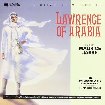 Lawrence of Arabia [Silva] Original Soundtrack, CD, 1992 