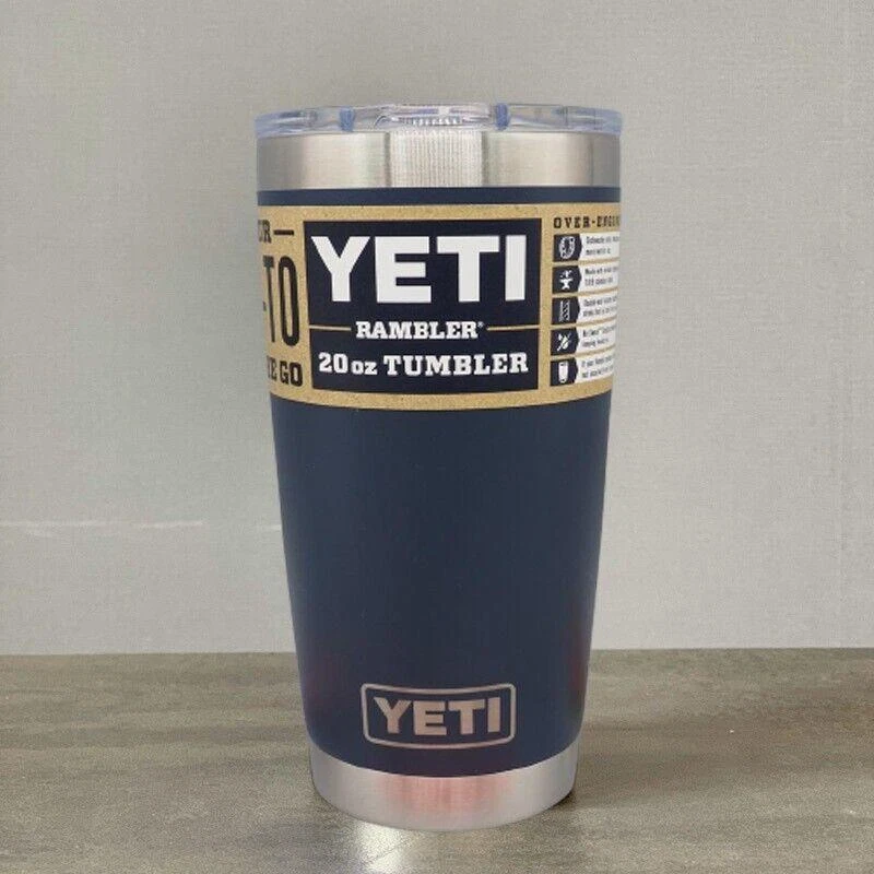 YETI Rambler 20 oz Tumbler, Stainless Steel, Vacuum Insulated with MagSlider