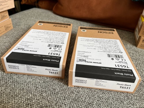 EPSON toner originales pour imprimante Stylus Pro 4900 T653B-A et T6531-34-38-39 - Photo 9/17