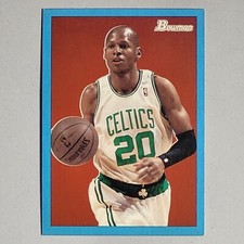 2009-10 Bowman Ray Allen - 1948 Variation Blue Border Retro Card #d/1948