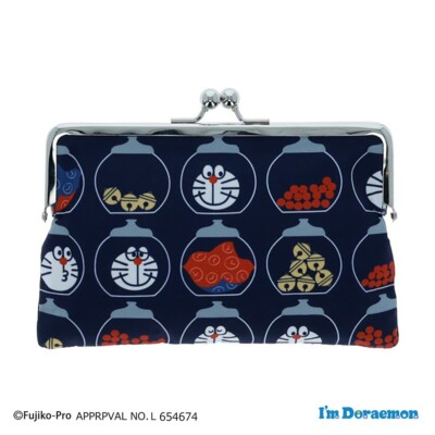 I'm Doraemon ''Wagokoro Temari'' Clasp Pouch Purse pouch Japan Original