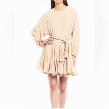 Gianni Bini MINI Dress NWT long sleeve rope belt canyon sunset color, WOMEN’S S