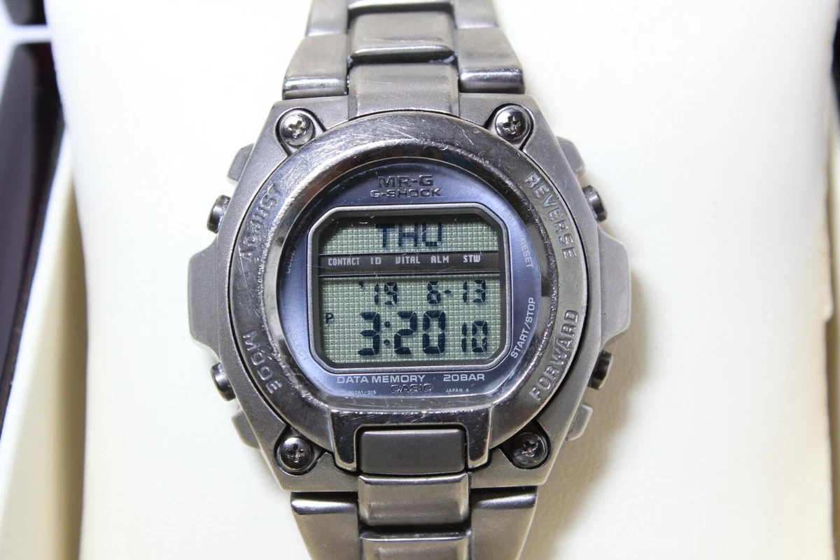 CASIO G-SHOCK MR-G MRG-200TZ Titanium watch Jazzy Color Series
