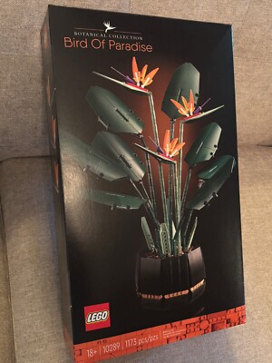 LEGO Botanicals: Bird of Paradise (10289) ; Brand New, Sealed