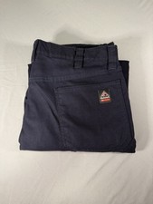 Bulwark FR iQ Series Cargo Work Pants 36x32 Ripstop Double Knee Flame Resistant