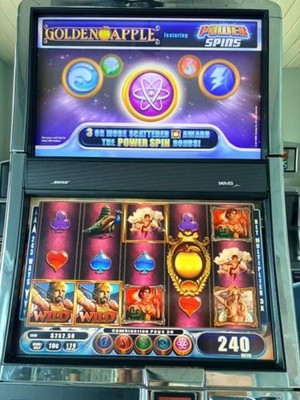 WMS WILLIAMS BB2 SLOT MACHINE SOFTWARE GAME & OS SET Golden Apple POWER SPINS!