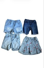 Girl s Set of 4 bottoms short and skirt size 6/7