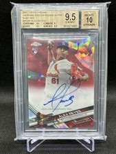 2017 Topps Chrome Baseball Complete Set Sapphire Edition Cards 7