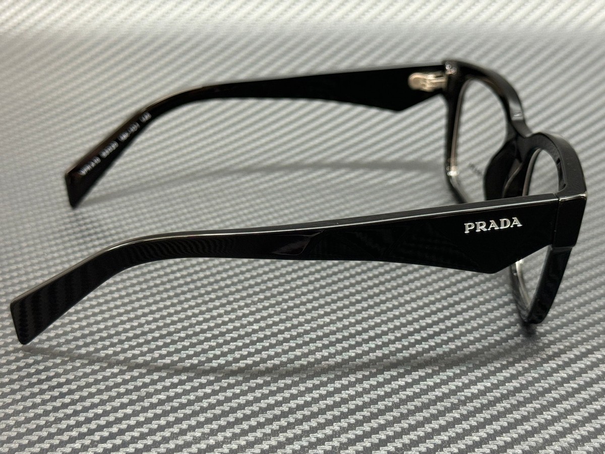 PRADA PR A10V 16K1O1 Black Men's 53 mm Eyeglasses 16AP-S2-C-9533(1