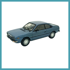 Norev Lancia Beta Coupè Diecast Model, Blue Metallic 1/43, 1970s Static