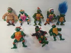 Teenage Mutant Ninja Turtles Lot of 8 Figures 1990s Vintage TMNT