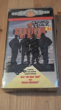 WWF 1997 Survivor Series VHS Montreal Dual Signed Bret Hart Shawn Michaels COA