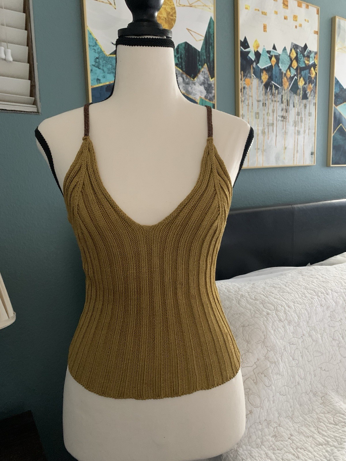 Top supporto vintage Yves Saint Laurent