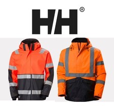 Helly Hansen Storm Rain Jacket Orange/ Hivis Longsleeve Multi Style *EL237