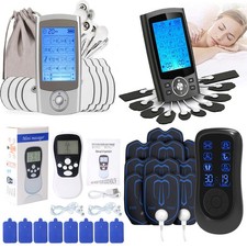Rechargeable TENS Machine Digital Therapy Full Massager Pain Relief Acupuncture