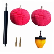 Drill Bit Cone Polisher, Metal Polishing Tool, Car Wheel Polishing Sponge, Ball