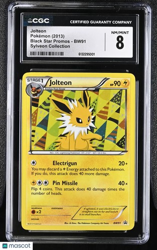 Jolteon graded CGC 8 for sale on eBay