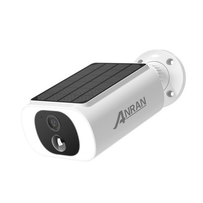 ANRAN 2K Solar Security Cameras Wireless Outdoor, 2.4Ghz WiFi Surveillance
