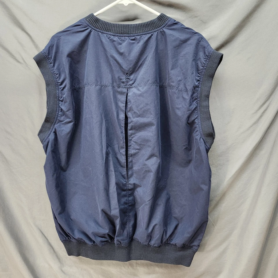 Chaleco Pullover Vintage Equipo Para Deportes Grande Forrado Rompevientos Resistente al Agua Foto 3 de 4