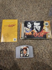 GoldenEye 007 Nintendo 64 N64 w/ Box  Manual, 1997 T, NTSC-U/C