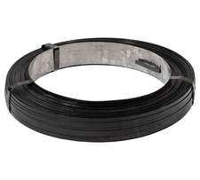 1/2" x .020" x 2800' Black Steel Strapping Coil 1100 lbs Breaking Strength