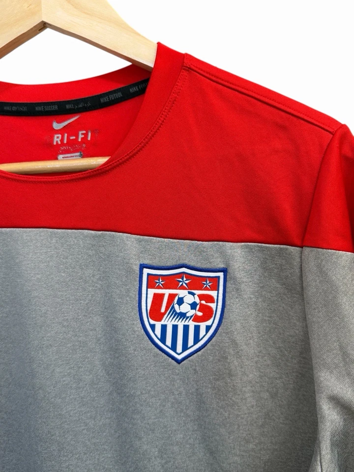 Camiseta de Entrenamiento Auténtica de Fútbol de Estados Unidos de Colección Talla XL - 2014/15 Rara EE. UU. Foto 3 de 4