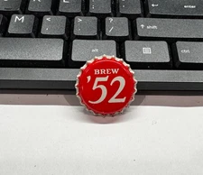 UNUSED BREW 52 BEER CORK BEER BOTTLE CAP CROWN GRACE BROS BREWING SANTA ROSA CA