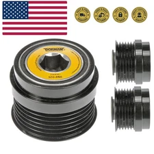 Durable Alternator Pulley Replacement - Fits Multiple Vehicles for Reliable Use