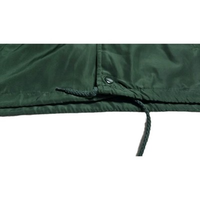 Eighty Eight Brand Coach Jacket Men's M Green Skeleton Peace Sign
