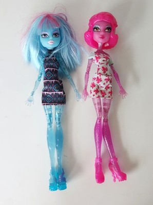 Monster High Create A Monster Ice And Blob Girl Puppe Set Konvolut