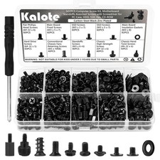 522Pc Computer Screw Kit M3 6-32 Motherboard Standoffs SSD HDD PC Case Screws