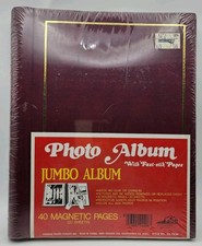 Vintage Pioneer Photo Album  SA-7020 Maroon Red New