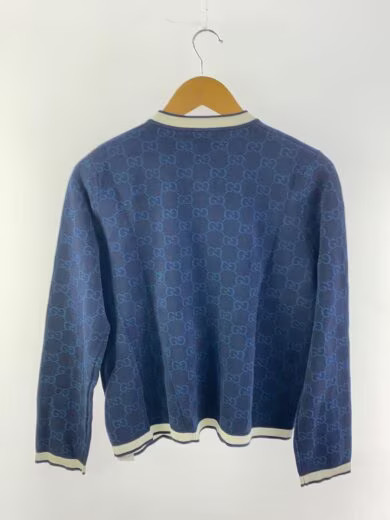 GUCCI/Cardigan (lightweight)/XL/Cotton/Navy/836304 XKE0P | eBay