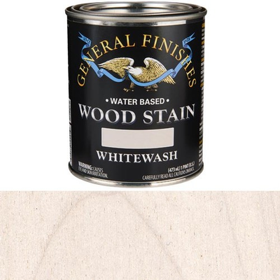 #ad #ad General Finishes Water Based Wood Whitewash Stain Pint $37.98