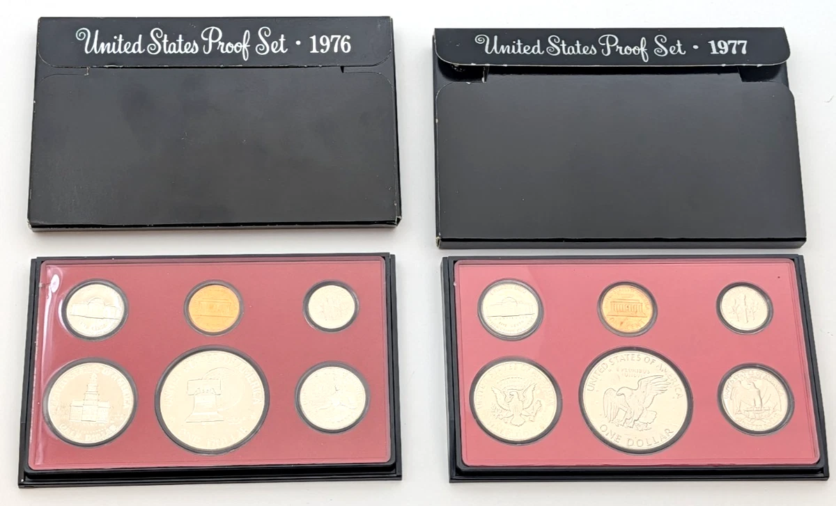 1976S U.S. Proof Set 硬貨セット U.S. Mint 1976 US Coin Proof Sets for sale | eBay