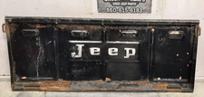  Black Jeep Rear Tailgate Willys Cj2 Cj3 Cj5 Cj6 Amc Free Shipping