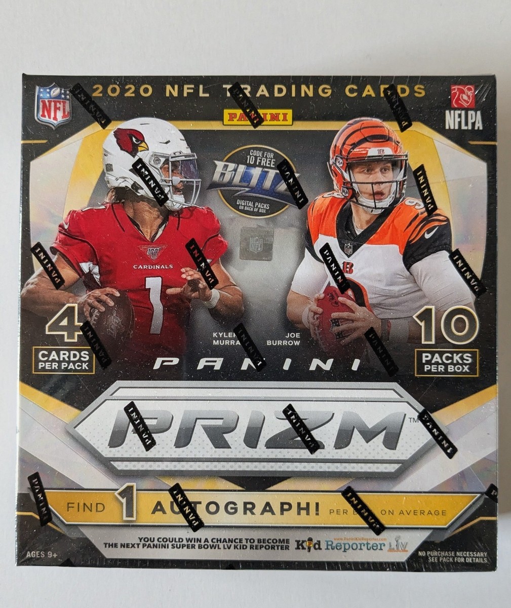 Panini Prizm 2020 National Football League Mega Box (Neon Green
